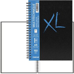 Produktbild für Skizzenbuch Canson XL Book Mixed Media, A5