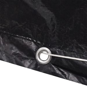 Produktbild für Gartenmöbel-Abdeckung vidaXL 45122, schwarz