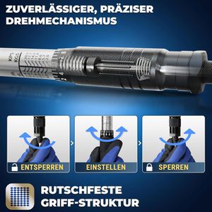 Produktbild für Drehmomentschlüssel S&amp;R 465012210, Set