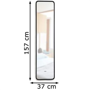 Produktbild für Wandspiegel Umbra Hub 1013215-040, rechteckig