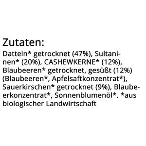 Produktbild für Fruchtriegel Allos Blaubeere, BIO