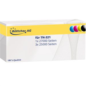Produktbild für Toner Böttcher-AG für Konica-Minolta TN-321 Multipack