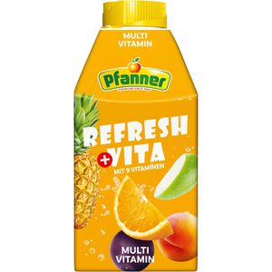 Produktbild für Saft Pfanner Refresh + Vita, Multivitamin