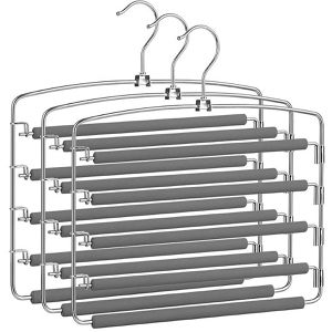 Produktbild für Hosenbügel Songmics CRI041GY, aus Metall