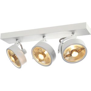 Deckenstrahler SLV Kalu, weiß mit GU10-Fassung