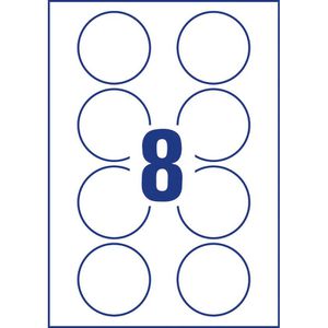 Produktbild für Namensetiketten Zweckform J4881-20, weiß