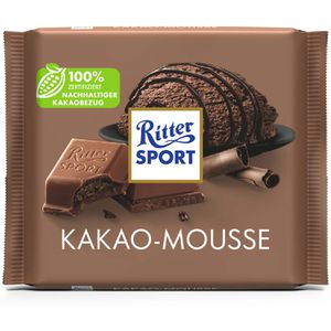 Tafelschokolade Ritter-Sport Kakao-Mousse