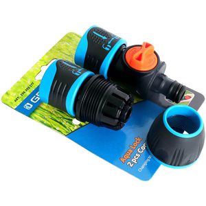 Produktbild für Schlauchverbinder Grüntek 296292277 Wasserstop, 2-teilig