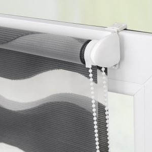 Produktbild für Rollo Lichtblick Welle, Klemmfix, anthrazit