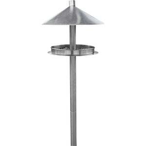 Vogelhaus Habau Futterstation, 1772, aus Edelstahl