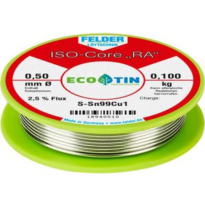 Lötzinn Felder RA Sn99Cu1, Flussmittel, bleifrei