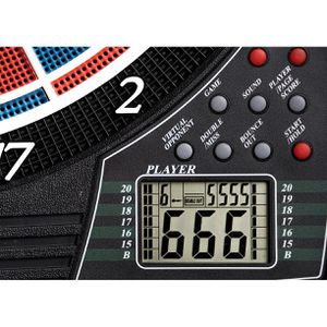 Produktbild für Dartscheibe Karella CB-25 Kabinett Set, elektronisch