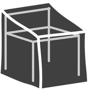 Produktbild für Gartenmöbel-Abdeckung BEST 61000030, hellgrau