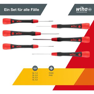 Produktbild für Schraubendreher Wiha PicoFinish, 42990, Set