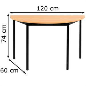 Produktbild für Besprechungstisch Sodematub 120DRHN