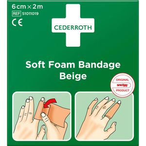 Produktbild für Pflaster Cederroth Soft Foam Bandage, 1 Rolle