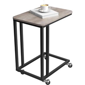 Produktbild für Beistelltisch Vasagle LNT050B02, graubraun