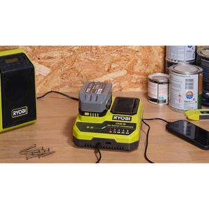 Produktbild für Werkzeugakku-Ladegerät Ryobi RC18180 ONE+