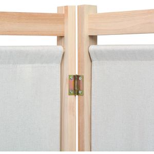 Produktbild für Paravent vidaXL innen, 3-teilig