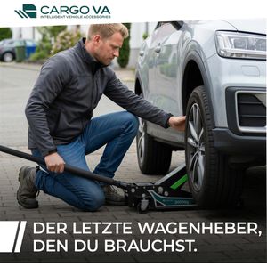 Produktbild für Rangierwagenheber CargoVA HJ-3000-Pro, extra flach