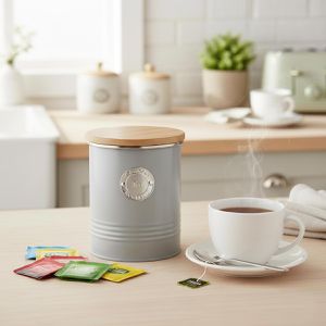 Produktbild für Teedose Typhoon Living Collection Tea, aus Metall