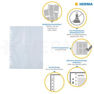 Produktbild für Fotohüllen Herma 7562 Fotophan, 10 x 15cm