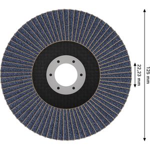 Produktbild für Fächerschleifscheibe Bosch X451, 2608626176