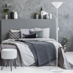 Produktbild für Stehlampe Monzana Alissa, weiß, 175 cm