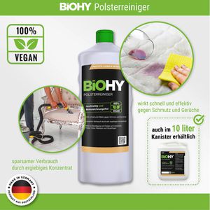 Produktbild für Polsterreiniger BiOHY 100% vegan, nachhaltig, Bio