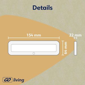 Produktbild für LED-Unterbauleuchte Müller-Licht Mobina, neutralweiß