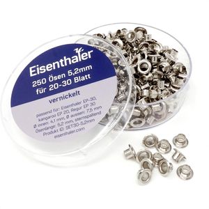 Ösen Eisenthaler SET30-5.2mm für Ösenpresse ET-30