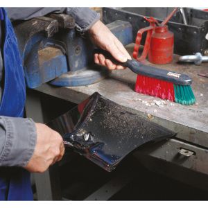 Produktbild für Handfeger Vikan Handbürste mit kurzem Stiel, aus Kunststoff