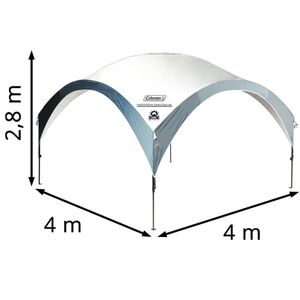 Produktbild für Pavillon Coleman FastPitch Shelter XL, hellgrau