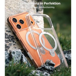 Produktbild für Handyhülle Torras Ostand Spin Series, MagSafe, transparent