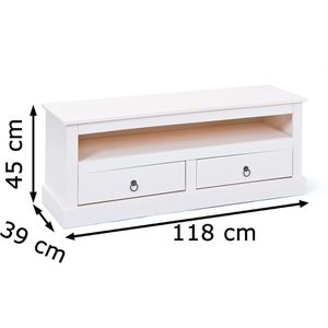Produktbild für Lowboard Inter-Link 20901530, weiß