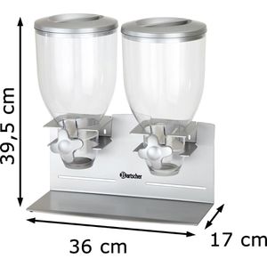 Produktbild für Müslispender Bartscher 2-fach