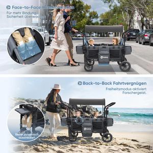 Produktbild für Bollerwagen Sekey FW153, faltbar
