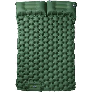 Produktbild für Isomatte vidaXL 4007102, grün, aufblasbar