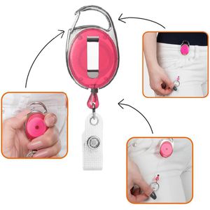 Produktbild für Ausweishalter Karteo 7054KC-GVS-0 rosa-transluzent