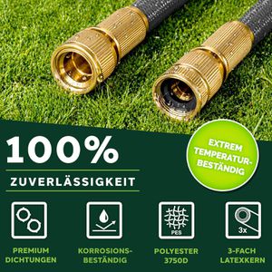 Produktbild für Gartenschlauch Tresko FGS-009, flexibel