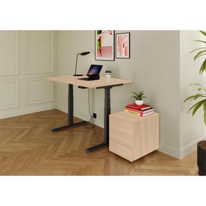 Produktbild für Schreibtisch Böttcher-AG Base Lite, eiche / graphit