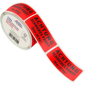 Produktbild für Hinweisetiketten Zweckform Schweres Paket