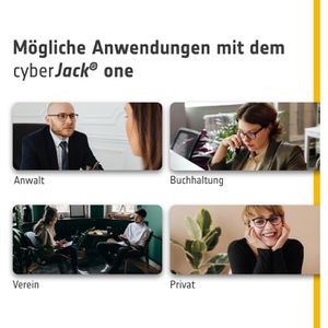 Produktbild für Chipkartenleser REINERSCT cyberJack one