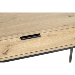 Produktbild für Konsolentisch Haku-Möbel 52482, schwarz / eiche