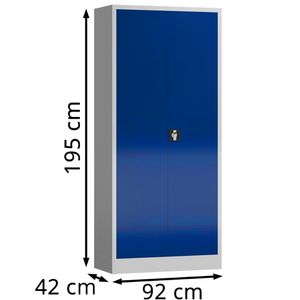 Produktbild für Mehrzweckschrank ClassiX X-545541, abschließbar, blau