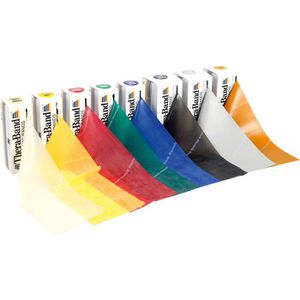 Produktbild für Fitnessband THERABAND Übungsband, extra stark, 5,5 m x 12,8 cm