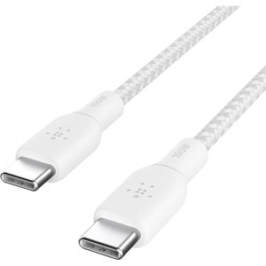 Belkin Ladekabel BoostCharge 100W, weiß, C, USB USB – AG 2m Böttcher C auf