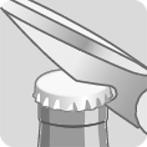 Produktbild für Küchenschere kwb 20721, 20,5cm