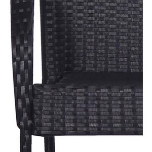 Produktbild für Gartenstuhl vidaXL 310087, Polyrattan