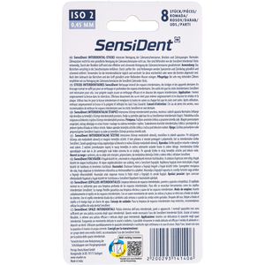 Produktbild für Interdentalbürsten SensiDent Premium Rot, ISO-Größe 2